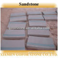 sandstone steps, sandstone wall